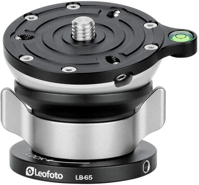 Leofoto Lb-65 Base Nivelador Con Semiesfera Leofoto Lb-65 Base Nivelador Con Semiesfera