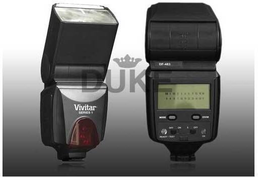 Vivitar Flash Df-483 Ttl Inalambrico Para Canon Vivitar Flash Df-483 Ttl Inalambrico Para Canon