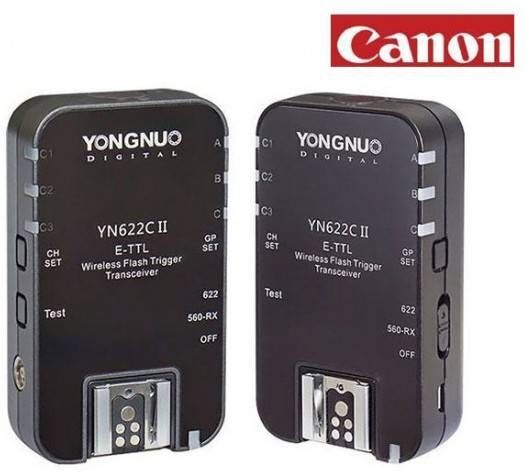 Yongnuo Kit De Tranceptores Yn-622c Ii Canon Yongnuo Kit De Tranceptores Yn-622c Ii Canon
