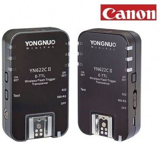 Yongnuo Kit De Tranceptores Yn-622c Ii Canon