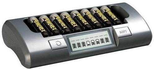 Powerex Cargador Mh-c800s Pack Plus Con 8 Pilas 2700ma Powerex Cargador Mh-c800s Pack Plus Con 8 Pilas 2700ma