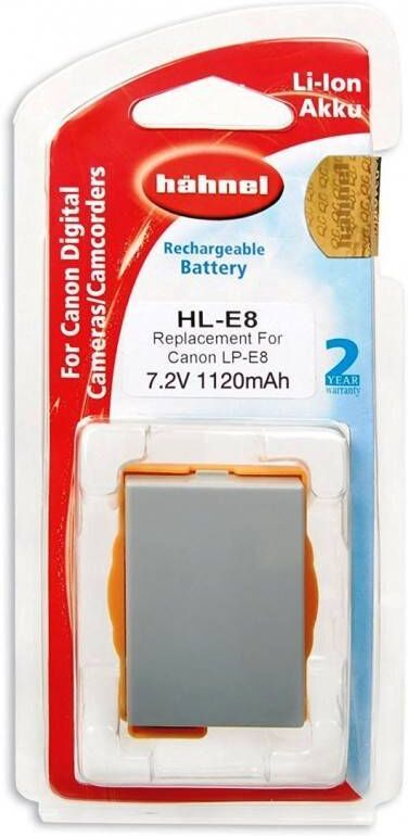 Hahnel Batería Hl-e8 (remplaza Canon (lp-e8) Hahnel Batería Hl-e8 (remplaza Canon (lp-e8)