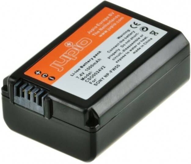 Jupio Bateria  Cso0024v2 Remplaza Sony Np-fw50(infochip) Jupio Bateria  Cso0024v2 Remplaza Sony Np-fw50(infochip)