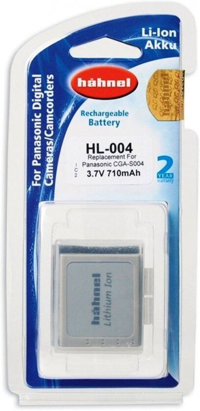Hahnel Bateria Hl-004 (remplaza Panasonic Cga-s004) Hahnel Bateria Hl-004 (remplaza Panasonic Cga-s004)