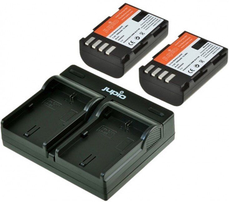 Jupio Kit Cargador Usb + 2 Baterias   Dmw-blf19e Jupio Kit Cargador Usb + 2 Baterias   Dmw-blf19e