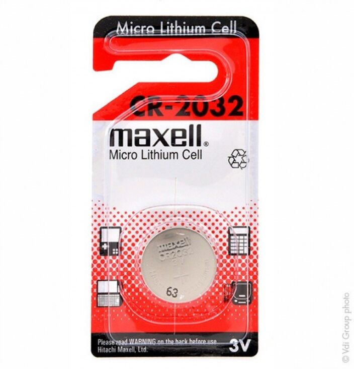 Maxell Pila De Boton Cr2032 Maxell Pila De Boton Cr2032