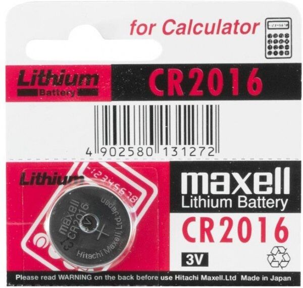 Maxell Pila De Boton Cr2016 Maxell Pila De Boton Cr2016