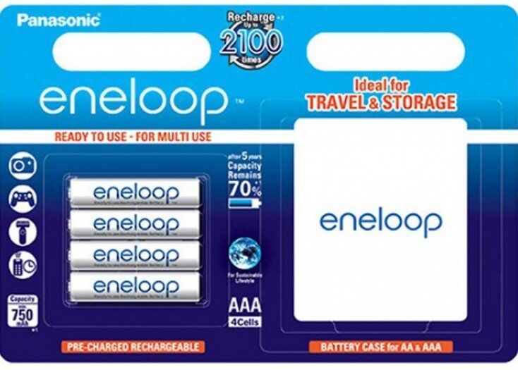 Panasonic Pilas Panasonic Mignon 1x4 Aaa - 4 Pilas + Estuche Regalo Panasonic Pilas Panasonic Mignon 1x4 Aaa - 4 Pilas + Estuche Regalo