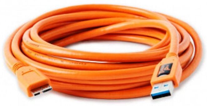 TETHERTOOLS Tether Tools Cable Usb 3.0 Macho A Micro B 4.6 M Naranja (cu5454) TETHERTOOLS Tether Tools Cable Usb 3.0 Macho A Micro B 4.6 M Naranja (cu5454)