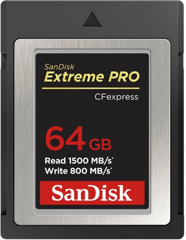 SanDisk Cfexpress Extreme Pro 64gb 1500/ 800mb/s SanDisk Cfexpress Extreme Pro 64gb 1500/ 800mb/s