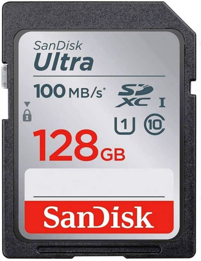 SanDisk Tarjeta Sdhc Ultra 128gb 100mb/s