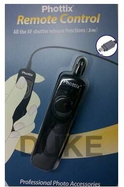 Phottix Control Remoto Small N8 Para Nikon F5/ F6/ F100/ F90x/d1/ D1h/ D1x/ D2/ D3/ D2hs/ D2x/ D2xs/ D200/ D300/ D700