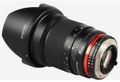 Samyang 35 Mm F1.4 Ae Gran Angular Para Nikon