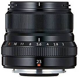 Fujifilm Objetivo  Xf 23mm F2 R Wr Negro