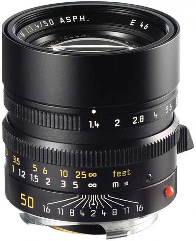 Leica Summilux-m 50 Mm F/1.4 Asph. Negro Anodizado Ref: 11891 Leica Summilux-m 50 Mm F/1.4 Asph. Negro Anodizado Ref: 11891