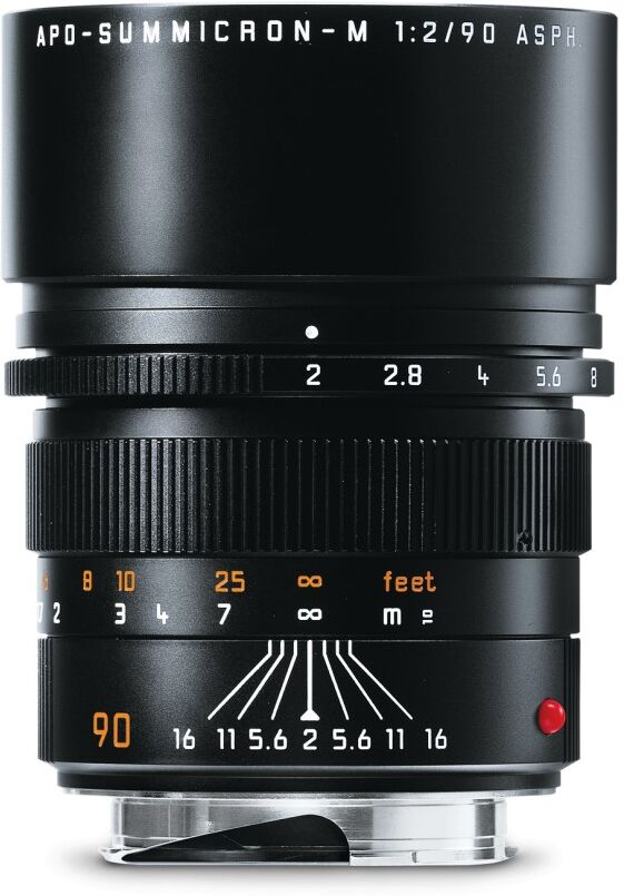 Leica Apo-summicron-m 90 Mm F/2 Asph.negro Anodizado Ref: 11884