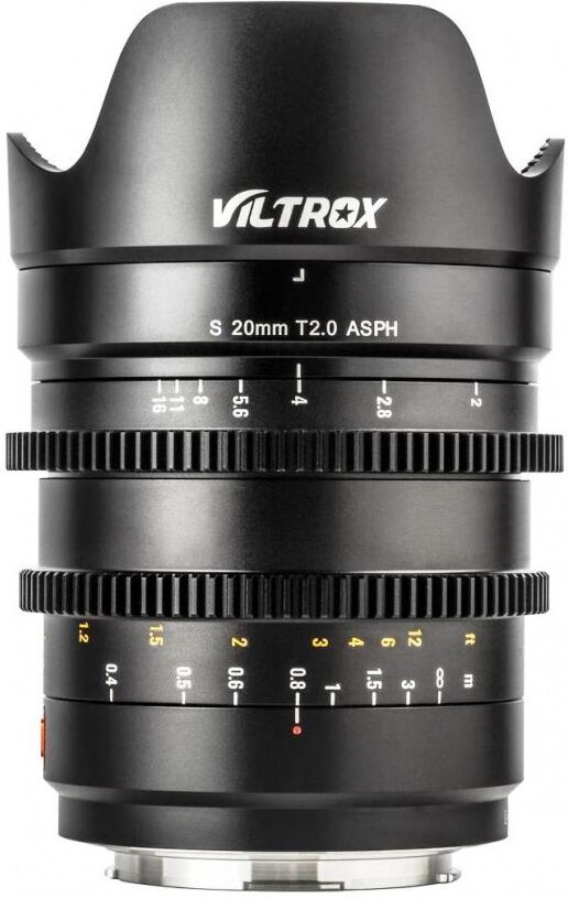 Viltrox  Mf E-20mm T2.0 Objetivo  Cine Sony E Viltrox  Mf E-20mm T2.0 Objetivo  Cine Sony E