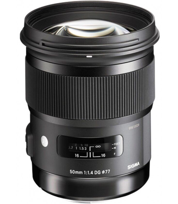 Sigma Objetivo 50mm F/1.4 Dg Hsm Art Para Nikon
