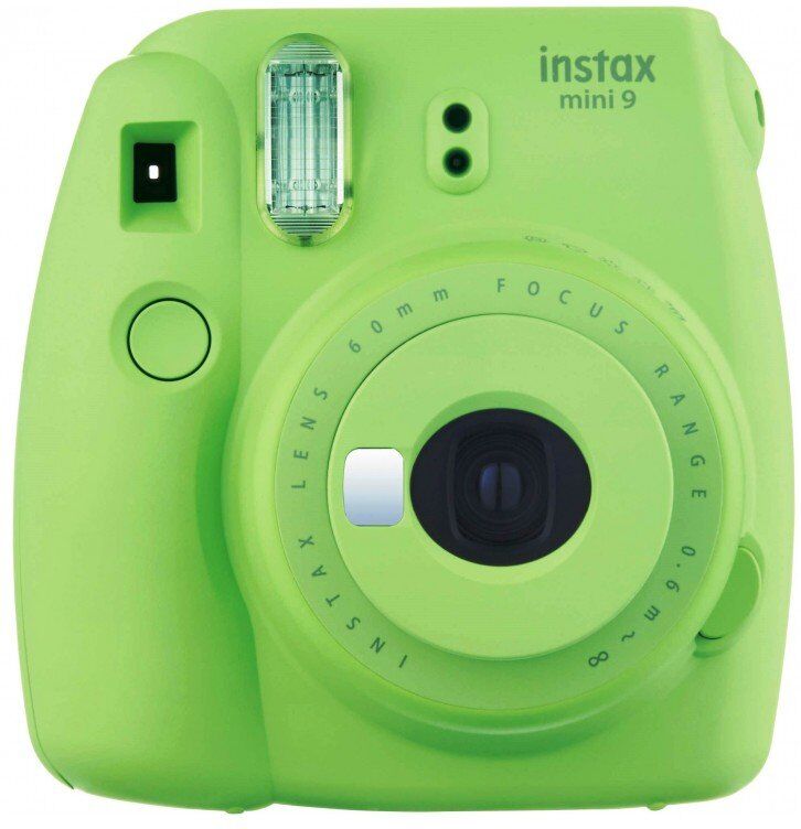 Fujifilm Instax Mini 9 + 10 Fotos + Funda Original -lima Verde Fujifilm Instax Mini 9 + 10 Fotos + Funda Original -lima Verde