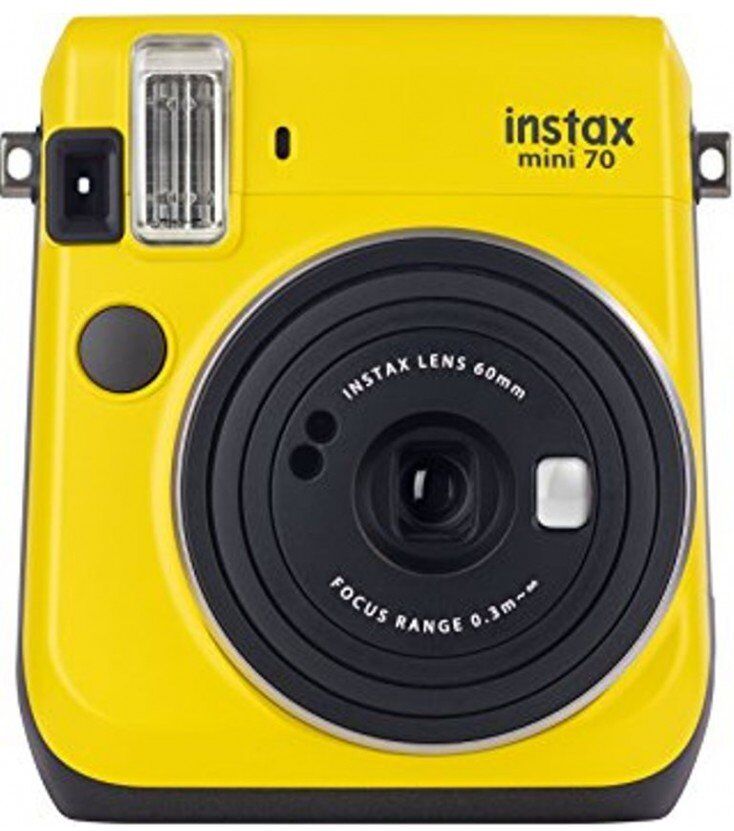 Fujifilm Instax Mini 70  Amarillo Canario Fujifilm Instax Mini 70  Amarillo Canario