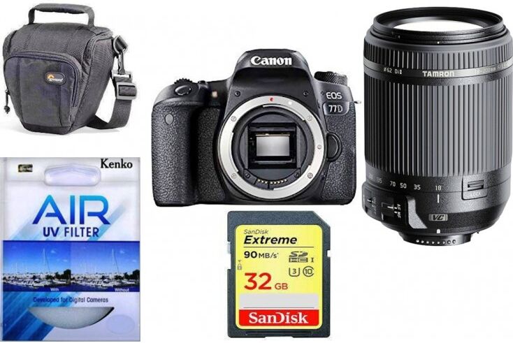 Canon Eos 77d Pack Todo Terreno