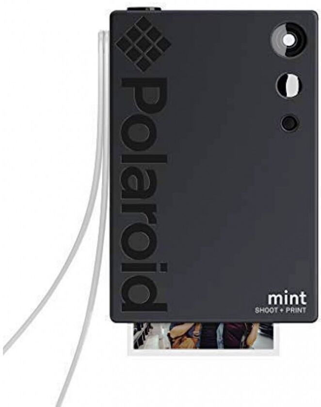 Polaroid Mint Instant Camara Con Impresora Incorporado - Negro Polaroid Mint Instant Camara Con Impresora Incorporado - Negro