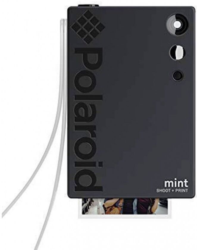 Polaroid Mint Instant Camara Con Impresora Incorporado - Negro