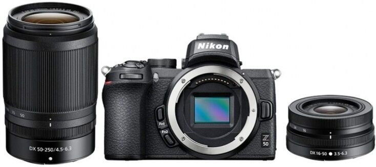 Nikon Z50 + 16-50 Vr + 50-250 Vr Nikon Z50 + 16-50 Vr + 50-250 Vr
