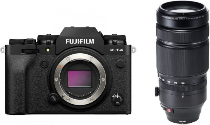 Fujifilm X-t4 Cuerpo + Xf 100-400 Mm F4.5-5.6 R Ois Wr Fujifilm X-t4 Cuerpo + Xf 100-400 Mm F4.5-5.6 R Ois Wr