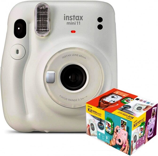 Fujifilm Instax Mini 11 Wonderful Kit White Fujifilm Instax Mini 11 Wonderful Kit White