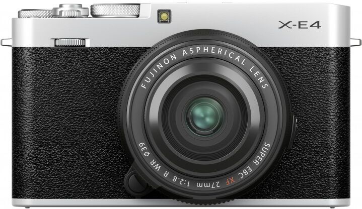 Fujifilm X-e4 Cuerpo+xf 27mm 1: 2.8 R Wr Ph Plata