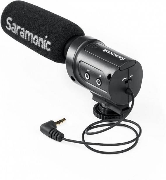 Saramonic Microfono  Sr-m3  (con Shockmount)