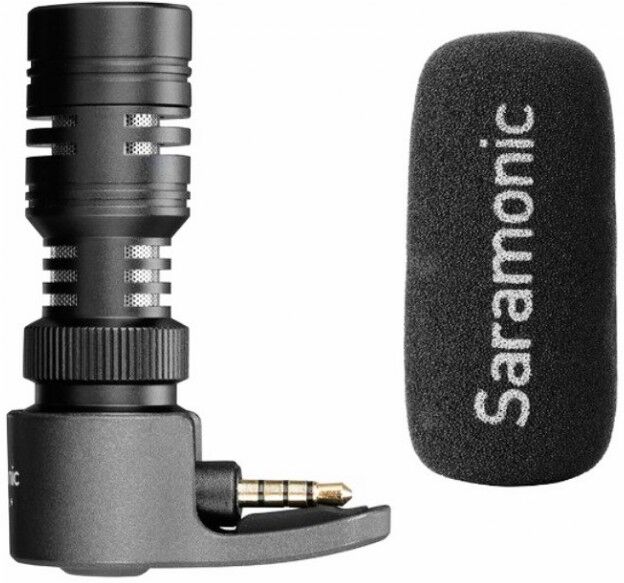 Saramonic Smartmic+ Hq Microfono Para Smartphones