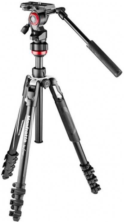 Manfrotto Befree Live Tripode De Video Aluminio Con Bloqueo