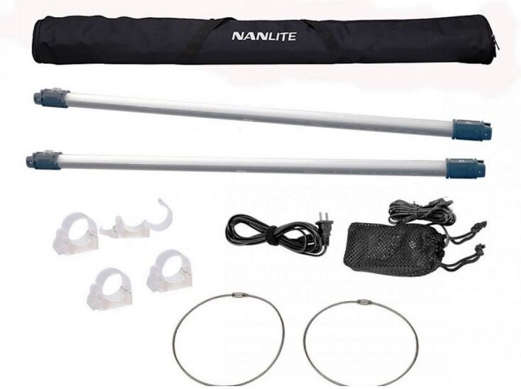Cromalite Kit N2 X Nanlite Pavotube Con Bateria 30c Cromalite Kit N2 X Nanlite Pavotube Con Bateria 30c