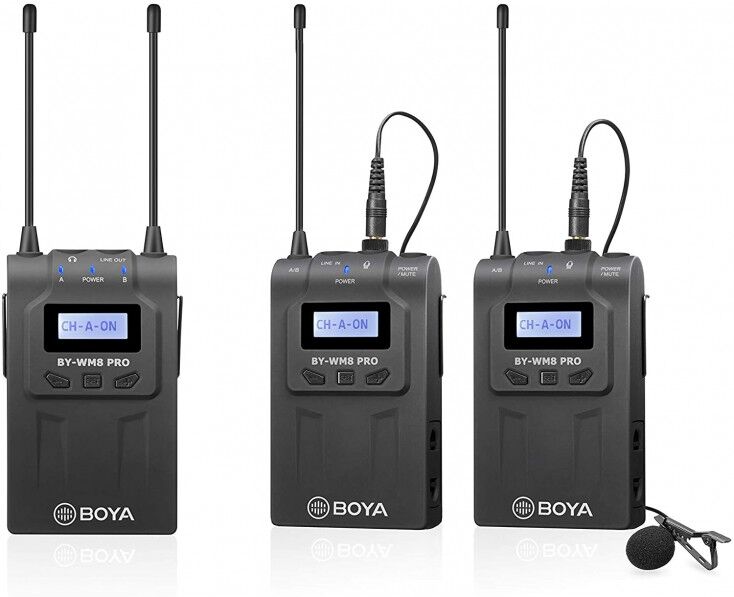 Boya Sistema De Microfonia Inalambrica By-wm8 Pro-k2 Boya Sistema De Microfonia Inalambrica By-wm8 Pro-k2