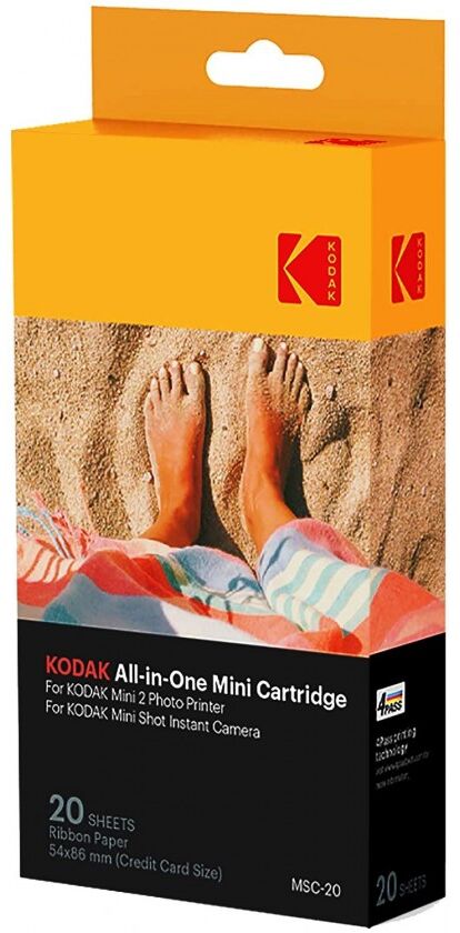Kodak Mc20 Cartucho Mini 2 20 Fotos Kodak Mc20 Cartucho Mini 2 20 Fotos
