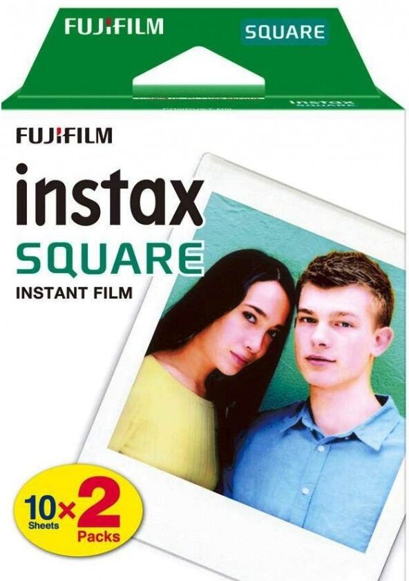 Fujifilm Pelicula Instax Square Sq10 (pack 2x10)