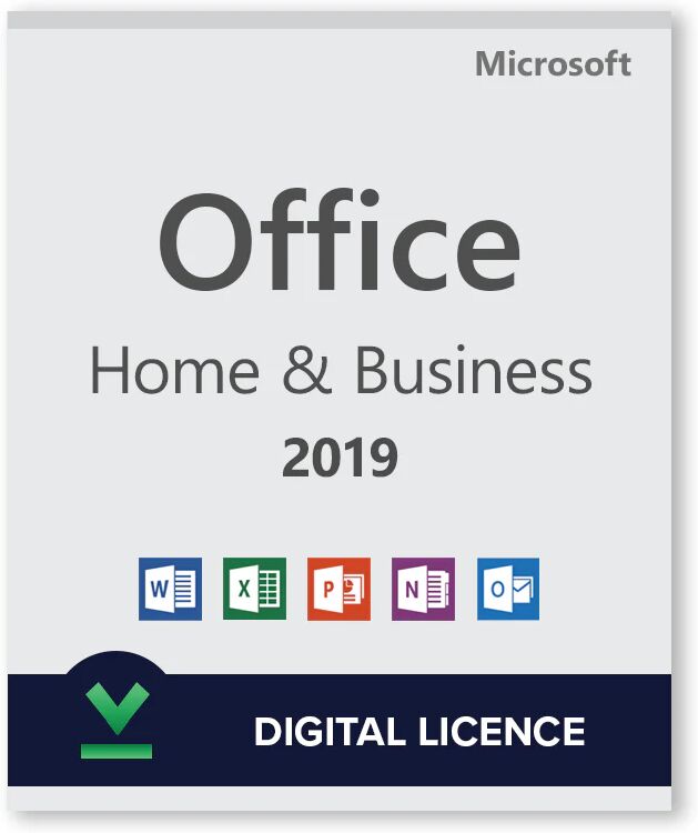 Microsoft Office 2019 Home and Business - Licencia digital - Software para descargar