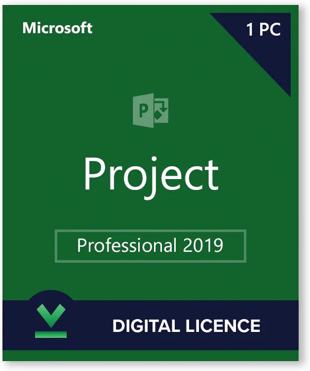 Microsoft Project Professional 2019 - Licencia digital - Software para descargar