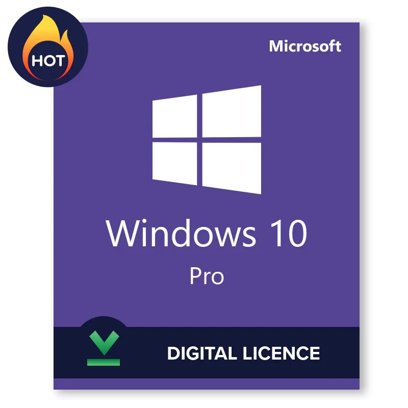 Microsoft Windows 10 Professional - Licencia digital - Software para descargar