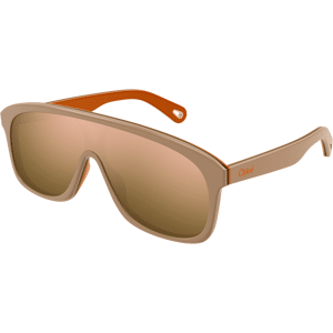 Chloé Chloe Ch 0212s 003 Gafas De Sol Beige   Marrón   Naranja