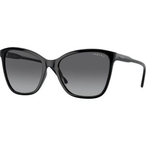 Vogue-5520/s W44/t3 Black(gradient Grey Polar 56*17 Gafas De Sol Negro