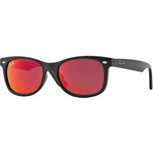 Rayban Rj-9052s 100s6q Black/rojo 47* Gafas De Sol Negro