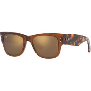 Rayban Mega Wayfarer Rb 0840s 663693 Gafas De Sol Marrón Transparente