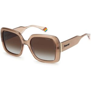 Polaroid-6168/s 10a*la Beige(brown Shaded Polarized 54*20 Gafas De Sol Beige