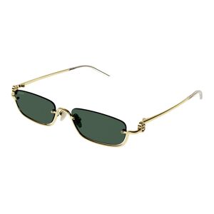 Gucci-1278s/s 002 Gold(green 55*19 Gafas De Sol Dorado