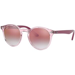 Rayban Rj-9064s 7052v0 Trasparent Pink(red Mirror Red 44*19 Gafas De Sol Rosa-Transparente