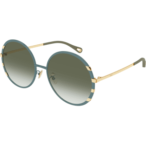 Chloé Chloe-0144s/s 002 Green/gold(green 58*19 Gafas De Sol Dorado   Verde