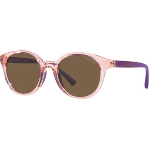 Giorgio Armani Emporio-Kids-4185/s 554473 Transparent Pink(dark Brown 47*18 Gafas De Sol Rosa